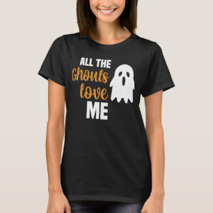 Camiseta Impressão digital Todos os fantasmas me amam