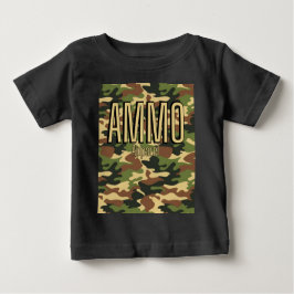 Camiseta IMPRESSÃO do Exército Roupa Clássico AMMO
