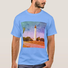 Camiseta Impressão do Farol Cabo de maio