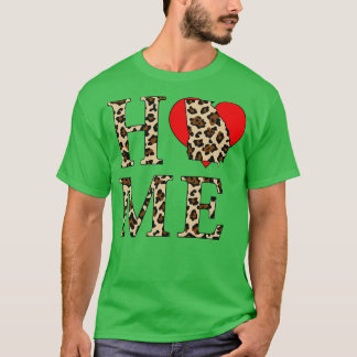 Camiseta Impressão do Leopardo da Geórgia