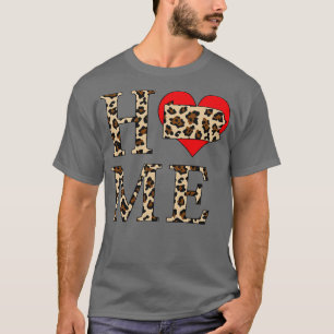 Camiseta Impressão do Leopardo da Pensilvânia Home