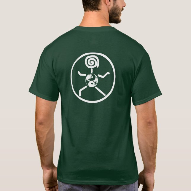 Camiseta Impressão em branco da Cara MAI Tai Chi (Verso)
