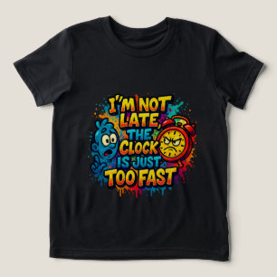 Camiseta Impressão em tela de desenho animado