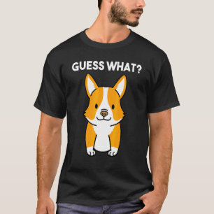 Camiseta Impressão Frente e Verso Adivinhe o que é o Rabo d