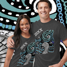 Camiseta impressão Gráfico 20XX