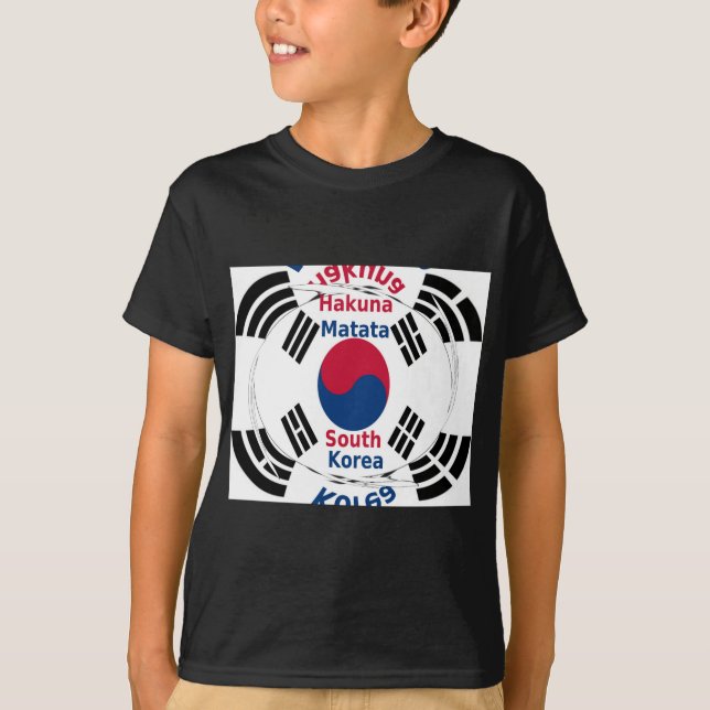 Camiseta Impressão/Gráfico de Arte de Hakuna Matata da Core (Frente)
