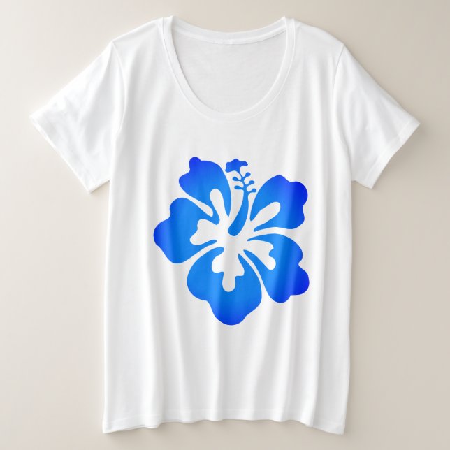 Camiseta Impressão havaiano (Frente do Design)