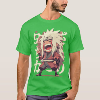 Camiseta impressão jiraiya