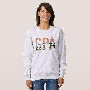 Camiseta Impressão Leopardo do Contador Público Certificada