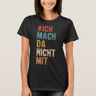 Camiseta Impressão não estou envolvida Declaração política