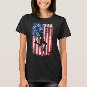 Camiseta Impressão no basquetebol americano Bandeira norte-