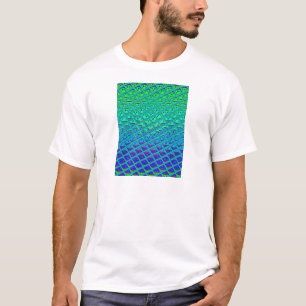 Camiseta Impressão Oceanic Mermaid: design de arte de padrã