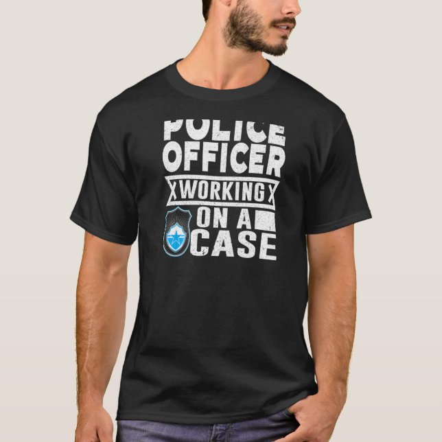 Camiseta Impressão Policial Para Policial   (Frente)