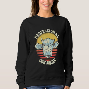 Camiseta Impressão profissional de vaca de leite de leite d