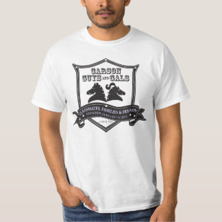 Camiseta Impressão T-Branco $12,95 da parte anterior dos