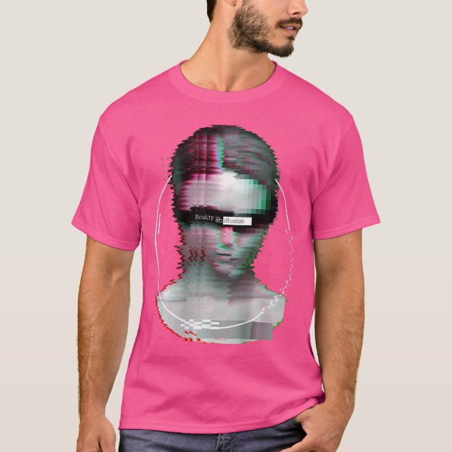 Camiseta Impressão Techno Music Vaporwave Edm Party Raver (Frente)