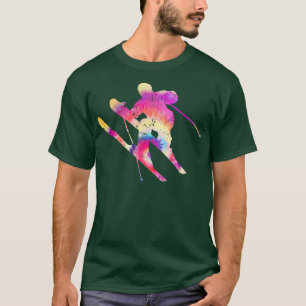 Camiseta Impressão Tie Dye Ski Resort S