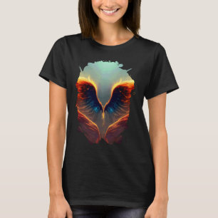 Camiseta Impressão traseira A epopéia da natureza em perfei