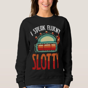 Camiseta Impressão traseira Falo fluentemente Slot Machine
