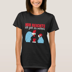 Camiseta Impressão traseira Já chega, vou para a minha gali