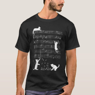 Camiseta Impressionante Ca Music Note Clef Musical
