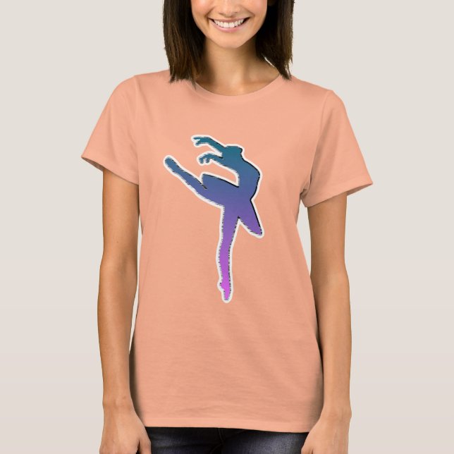 Camiseta Impressionante Gráfico Ballerina (Frente)