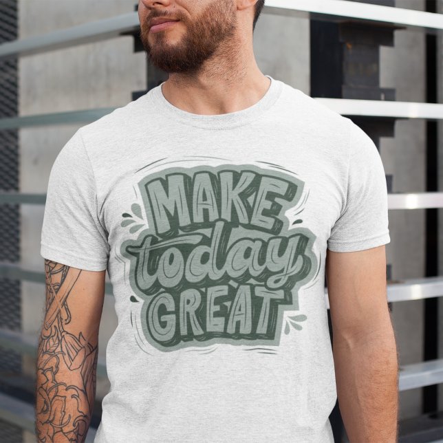Camiseta Impressionante gráfico l Citação Inspirativa (Criador carregado)