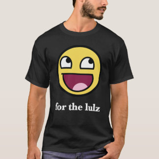 Camiseta Impressionante para o lulz