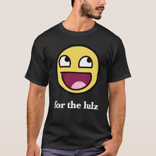 Camiseta Impressionante para o lulz (Frente)