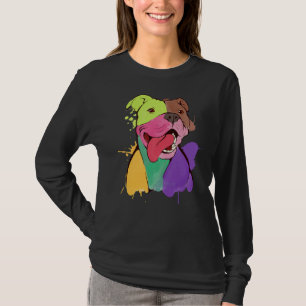 Camiseta Impressionante Pitbull Pit Bull Terrier Impressão