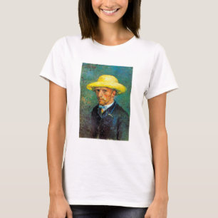 Camiseta Impressionismo Vincent Van Gogh Autorretrato Famou