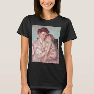Camiseta Impressionismo Vintage, Bebê Sonolento por Mary Ca
