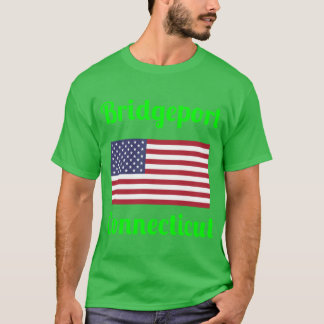 Camiseta Impressões de Na moda do Bridgeport Connecticut
