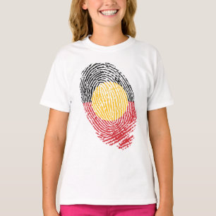 Camiseta Impressões digitais originais na Austrália
