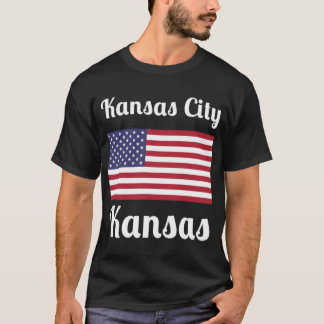 Camiseta Impressões Elegantes de Kansas City Kansas