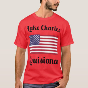 Camiseta Impressões Elegantes de Lake Charles3