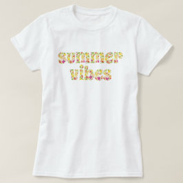 Camiseta Impressões frutados do verão