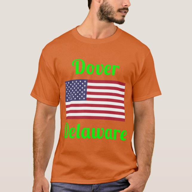 Camiseta Impressões Na moda Dover Delaware2 (Frente)