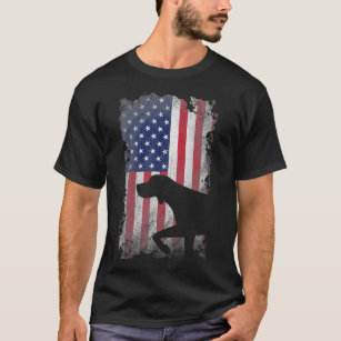 Camiseta Impressor Americano Bastante Alemão Patriótico