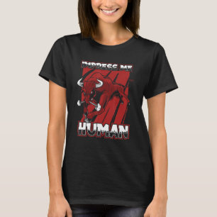 Camiseta Imprima-Me Touros Humanos Rodeio Fazenda Animal