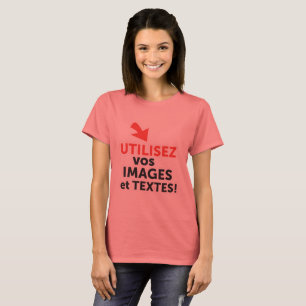 Camiseta Imprimer vos design en ligne DIY en Français