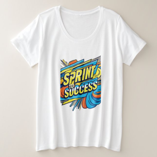 CAMISETA IMPRIMIR AO SUCESSO (Frente do Design)