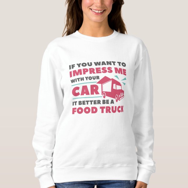 Camiseta Imprimir Caminhão de Comida (Frente)