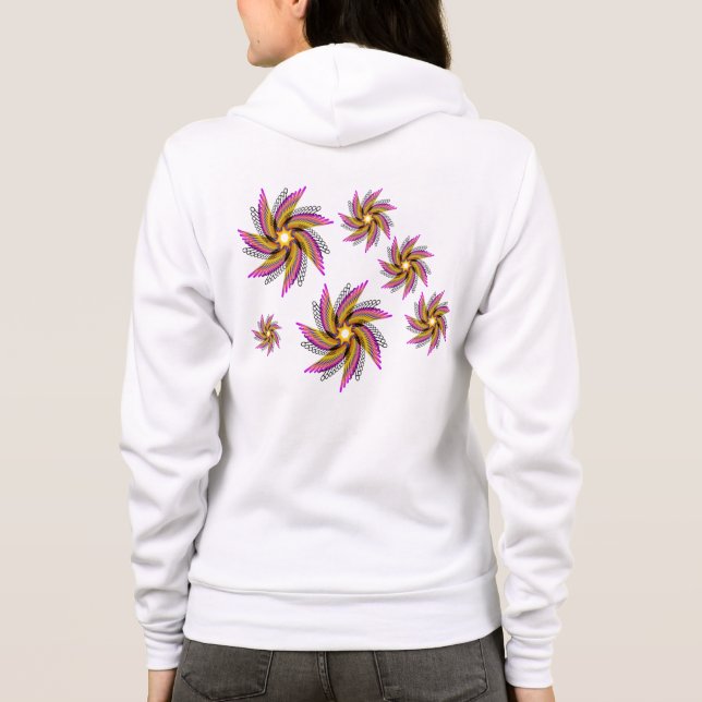 Camiseta imprimir flora (Verso)