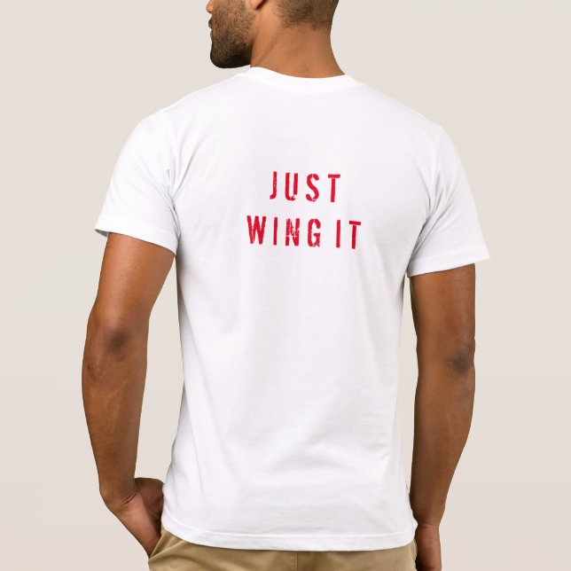 Camiseta improvisar (Verso)