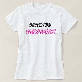 Camiseta Impulsionada Pelo Trabalho Árduo Lindo Casal Combi