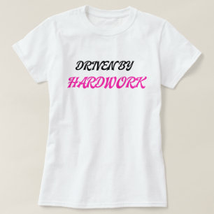 Camiseta Impulsionada Pelo Trabalho Árduo Lindo Casal Combi