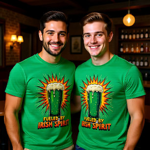 Camiseta Impulsionado pelo Espírito Irlandês