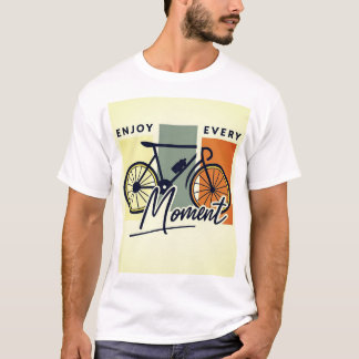 Camiseta Impulsionado Por Momentos - Aproveite Cada Segundo