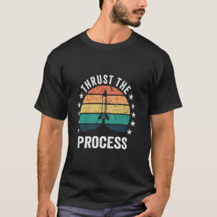Camiseta Impulsionar O Processo Para Construtor De Foguete